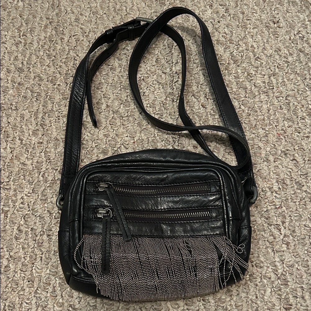 Free People Nora Fringe Crossbody Bag